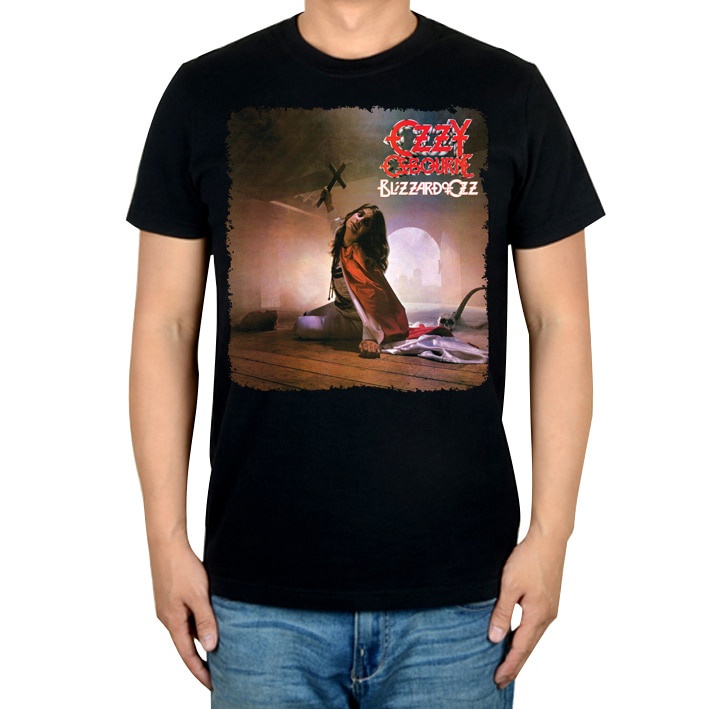 NBF3F23R97R Cotton Cổ Điển 11 Phong Cách Ozzy Osbourne Classic Rock Ban Nhạc Nam Áo Sơ Mi Punk Chết 