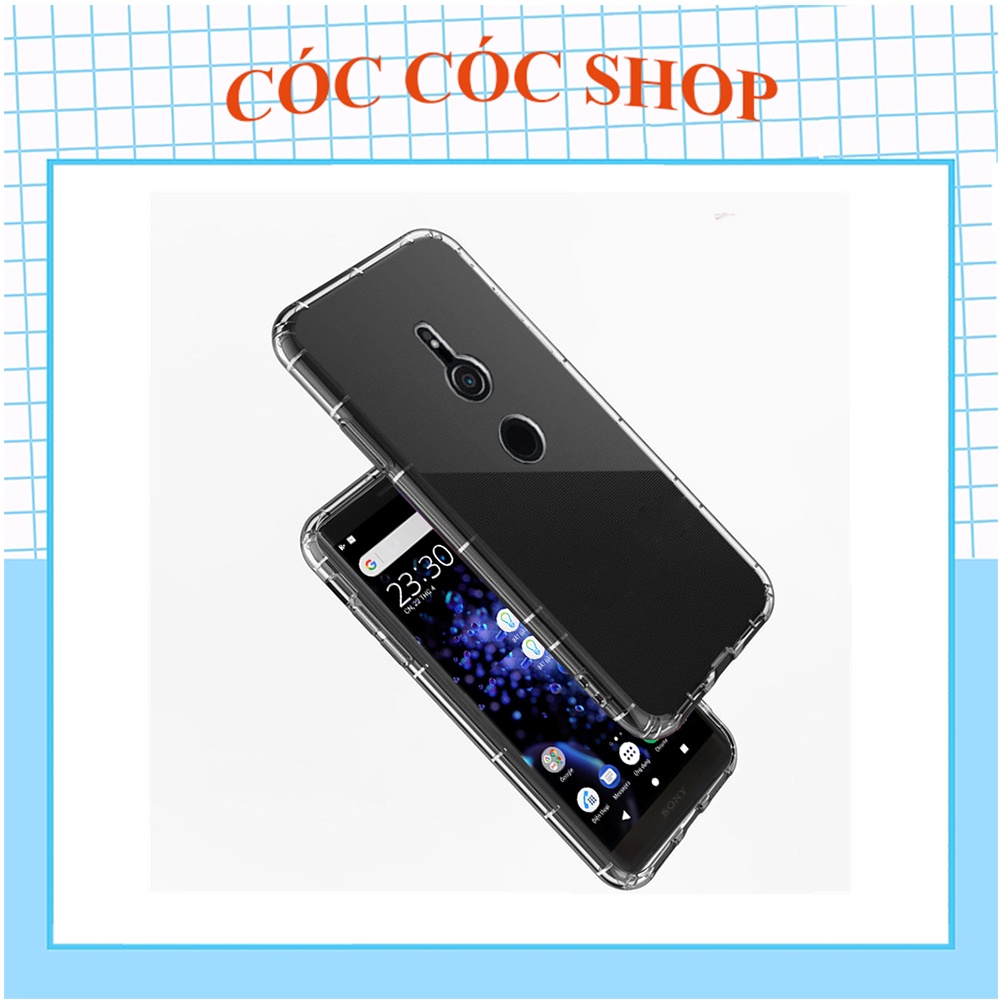 Ốp Sony Xpreia XZ2, XZ3, XZ Premium, xperia 1 mark 2,mark 3, xperia 5 mark 2,mark 3, pro 1 chống sốc toàn diện các cạnh