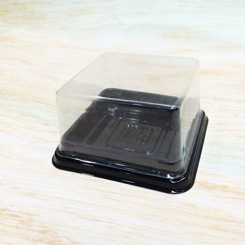 Combo 50 hộp nhựa đựng bánh trung thu 150gr: Kt: 9x9x5cm - Xy80s
