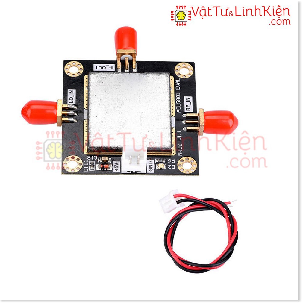 Mô-đun Máy Trộn Tần Số Lên & Xuống Cân Bằng Kép ADL5801 RF Khớp Nối Cuộn Dây Balun Đầu Vào Mới Khớp Nối Balun