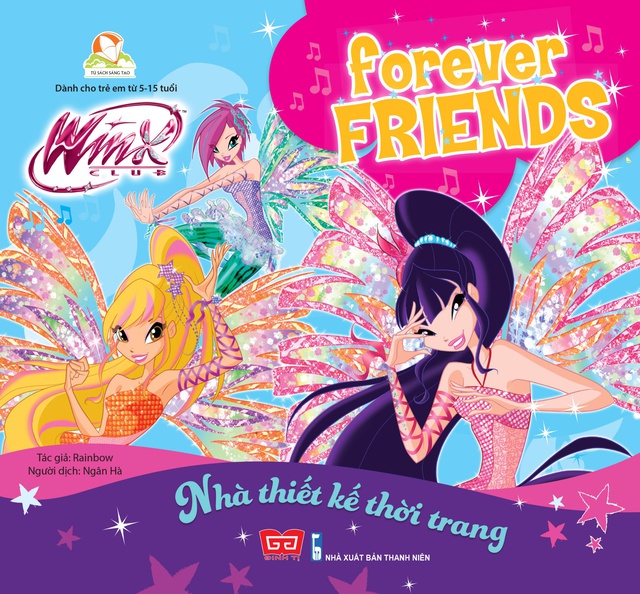 Sách - Winx club - Forever Friends - Nhà thiết kế thời trang