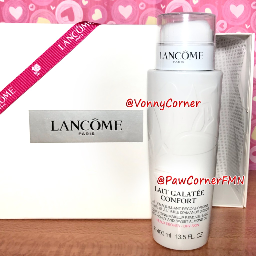 (hàng Mới Về) Sữa Tẩy Trang Lancome Với Chiết Xuất Mật Ong Ngọt Ngào Và Dầu