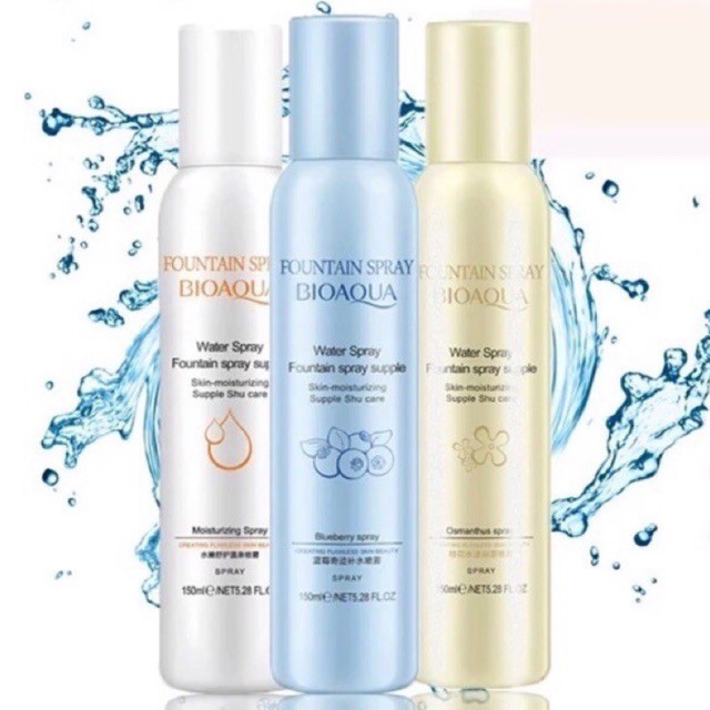 Xịt khoáng dưỡng ẩm kiểm soát dầu Bioqua 150ml | BigBuy360 - bigbuy360.vn