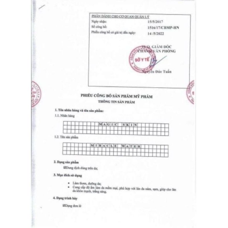 Tẩy Trang AHA Magic Skin LÀM SẠCH DA,SE KHÍT LỖ CHÂN LÔNG | BigBuy360 - bigbuy360.vn