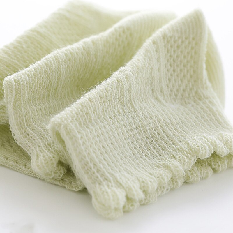 Vớ Cotton Mềm Mỏng Phối Ren Kiểu Công Chúa Thời Trang Mùa Hè 2022 Cho Bé Gái 0-12 Tháng Tuổi