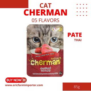 Pate cherman 85g thailand 🐶 free ship 🐶 thức ăn dinh dưỡng cho mèo nhập khẩu