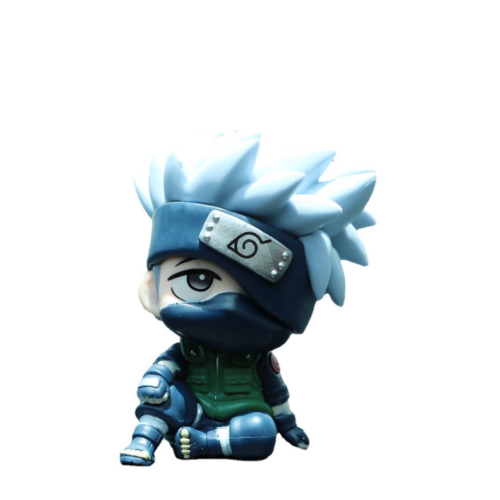 Mô hình nhân vật Kakashi trong phim hoạt hình Naruto trang trí xe hơi