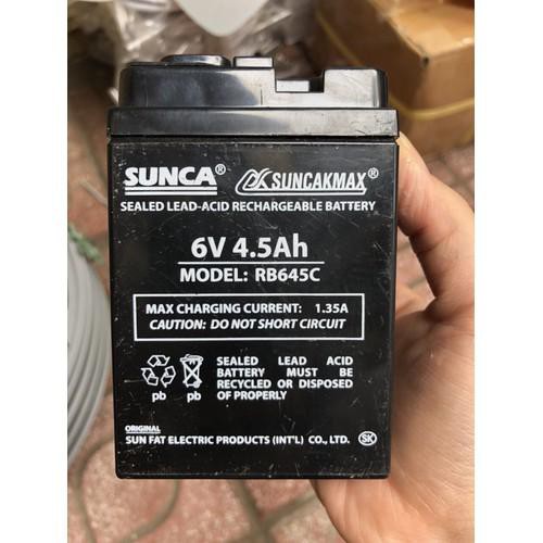 Bình ác quy 6v4, Bình ác quy xe điện trẻ em, Bình xe máy điện | 6v4mah