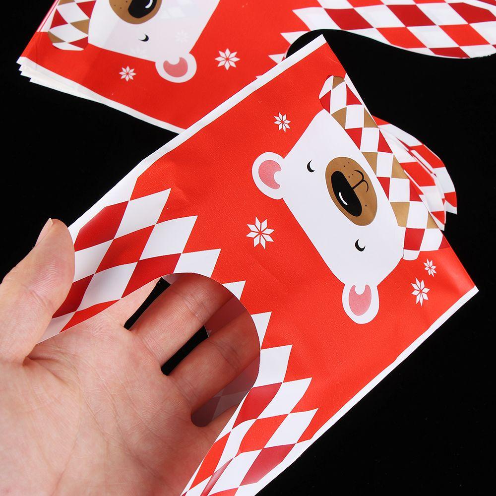 FOREVER Set 10 Túi Đựng Kẹo Giáng Sinh Năm Mới Tai Thỏ Dài