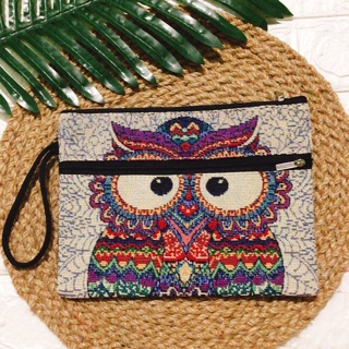 Túi thổ cẩm đựng mỹ phẩm - Wodern