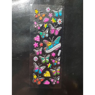 sticker hình bươm bướm