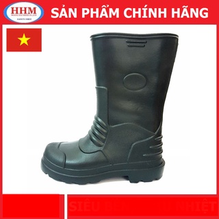 Ủng xốp siêu nhẹ màu đen