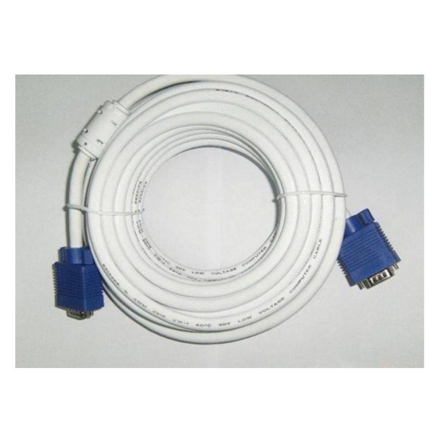 Cáp VGA 10m 15m 20m trắng