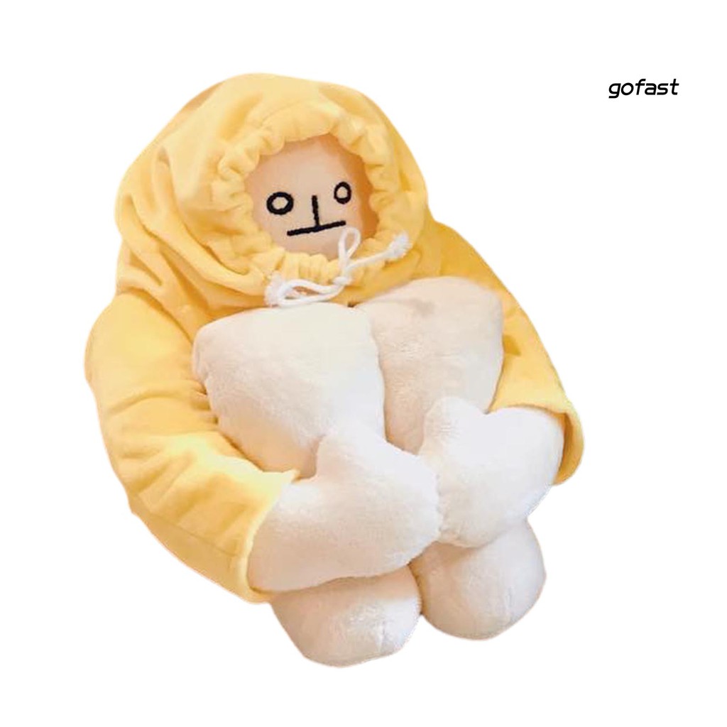 Đồ Chơi Nhồi Bông Người Chuối Hài Hước Dùng Làm Quà Tặng Đáng Yêu