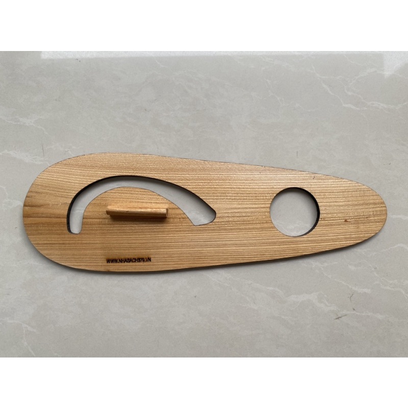 Thước Parabol Gỗ Sồi 39 Cm Dành Cho Giáo Viên