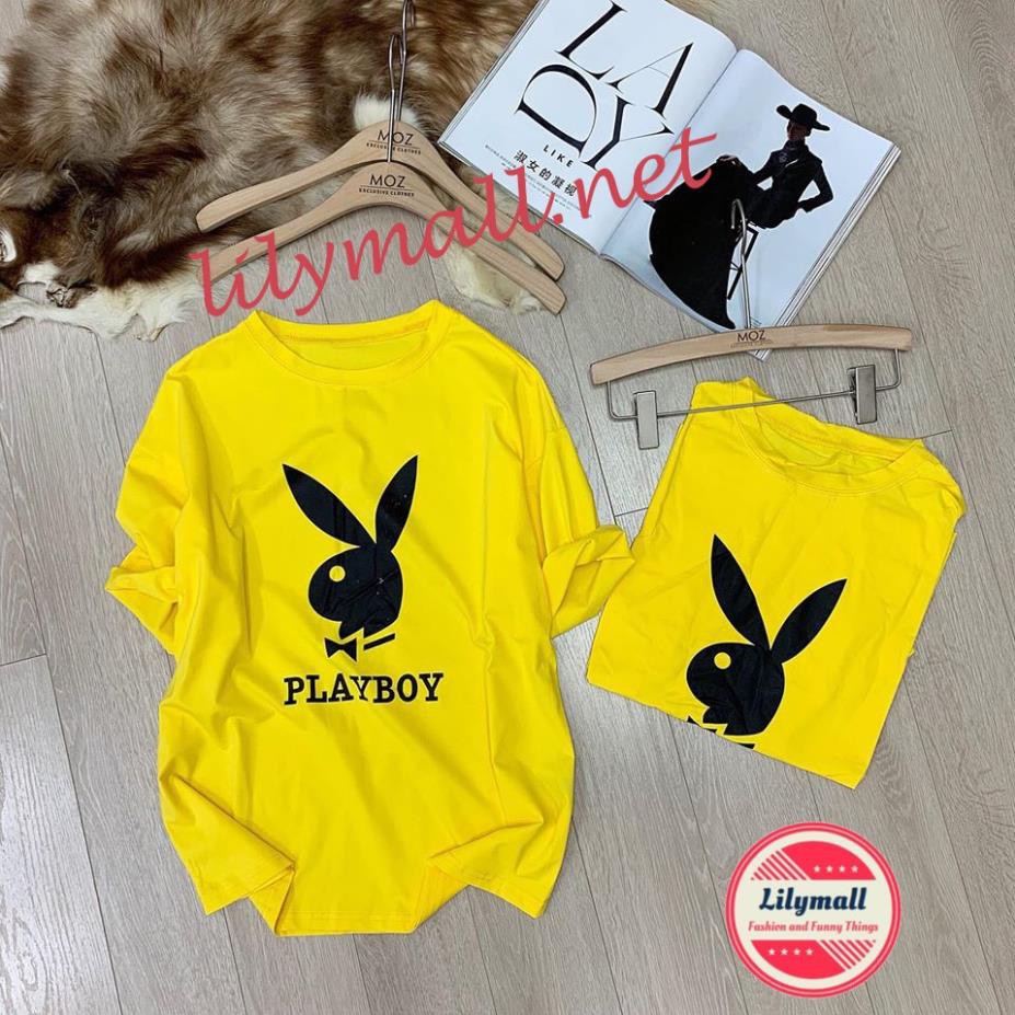HOT- Áo thun Playboy - Áo phông - Playboy - Cool - Dễ thương - Thỏ - Unisex - Tay lỡ