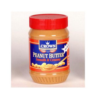 Bơ lạc đậu phộng nhuyễn Smoth Creamy đỏ Crown 510g