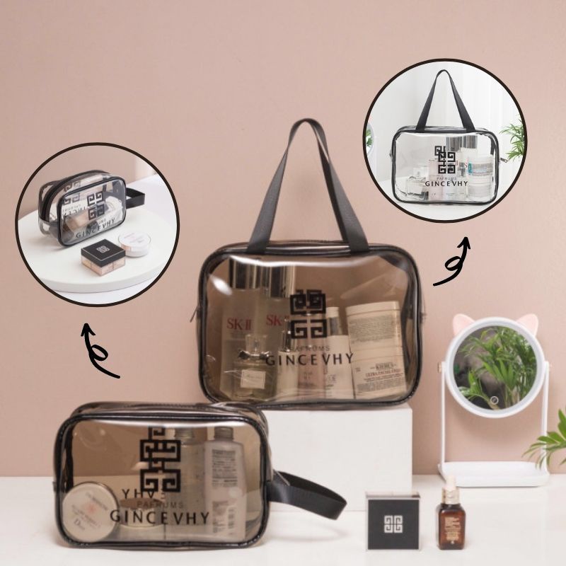 Sét 3 túi đựng mỹ phẩm GINCEYHY