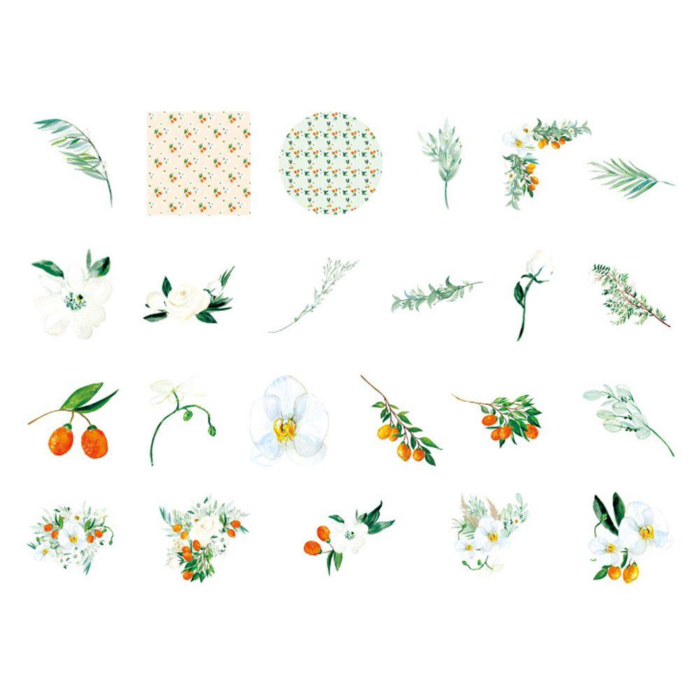 Sticker Dán Trang Trí Sổ Tay Hình Hoa Hồng