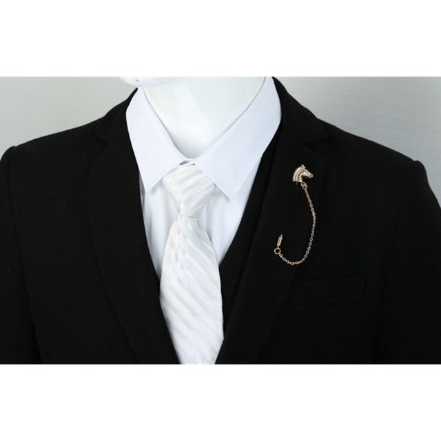 Ghim cài áo nam, brooch cài áo vest nam
