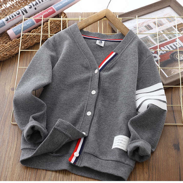 Áo khoác sweater phong cách thời trang Hàn quốc dành cho bé trai