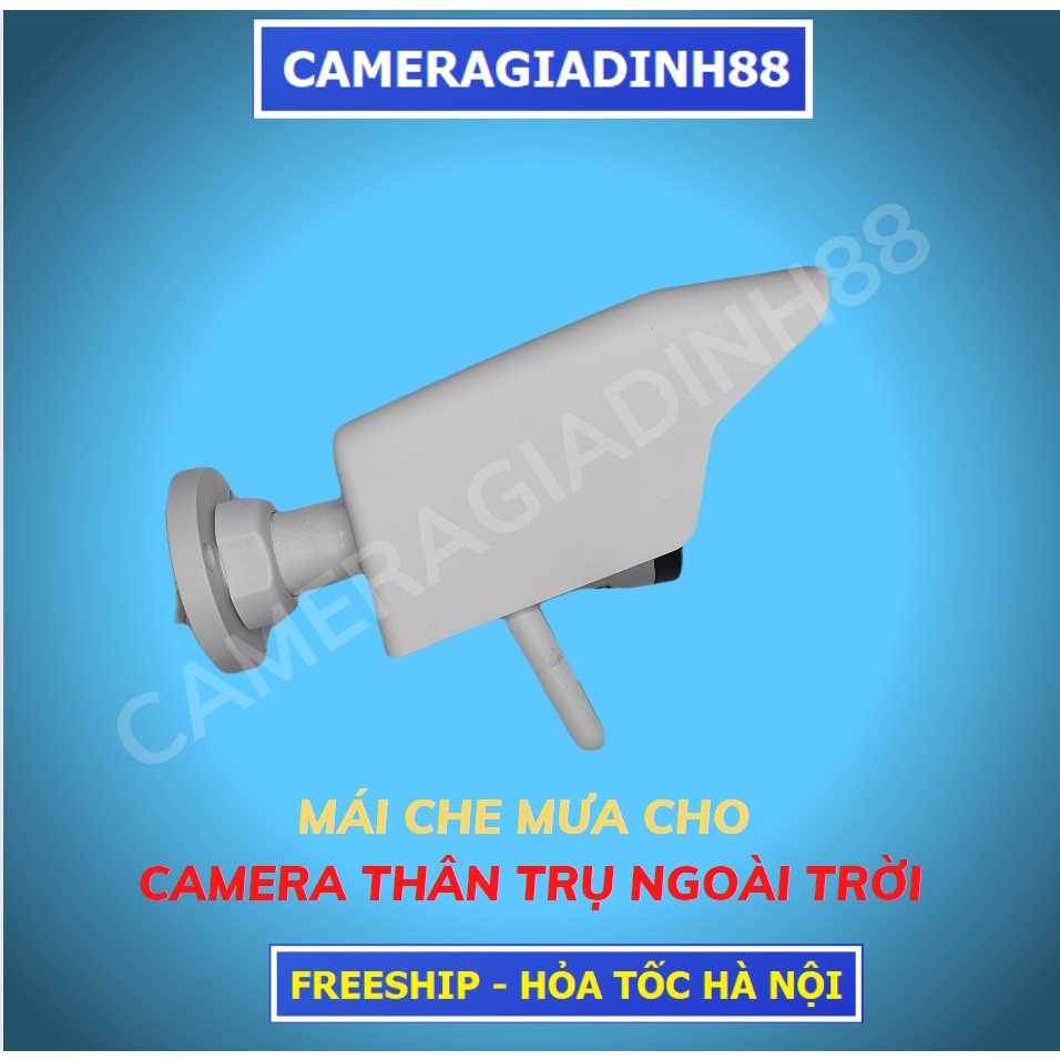 Mái che mưa cho camera ngoài trời imou, ezviz, dahua, hikvision, yosse, chất liệu nhựa độ bền cao