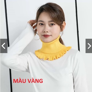 Khăn Len Cổ Lọ dệt kim ấm áp thời trang cao cấp