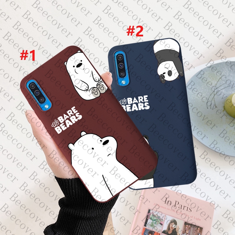Ốp điện thoại We Are Bear cho Samsung M10 M20 A10 A20 A30 A50 A70 A7 2018 A750 J2Prime J7Prime Note9 A50S A30S