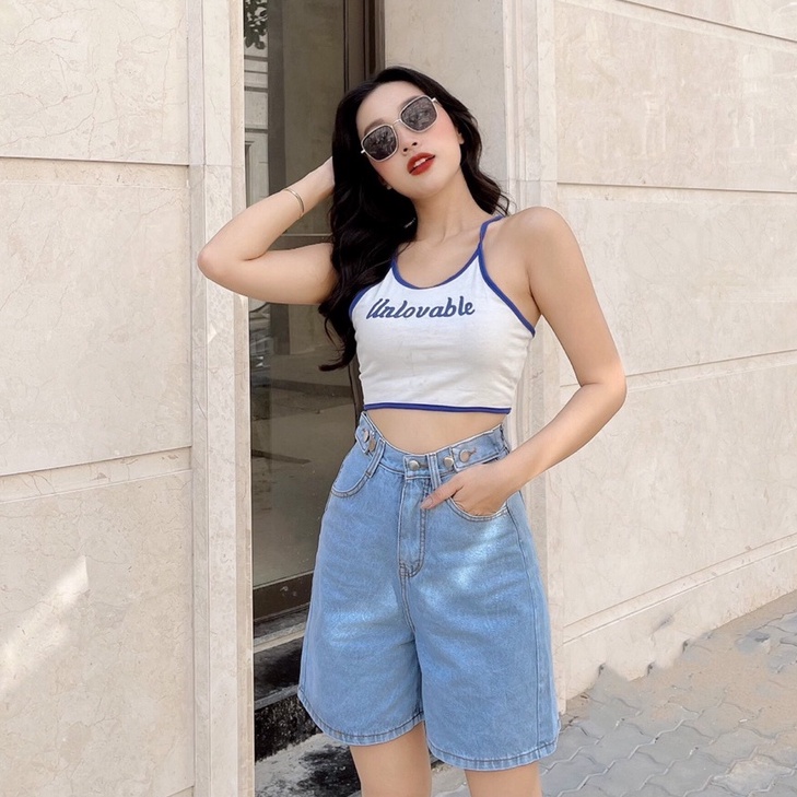 [ VẪN ĐỢI ] QUẦN JEANS NGỐ LỬNG NỮ LƯNG CAO CẠP CHỈNH XỊN SÒ MÀU XANH NHẠT HOT HIT PHONG CÁCH NITI ĐỈNH CỦA CHẤT