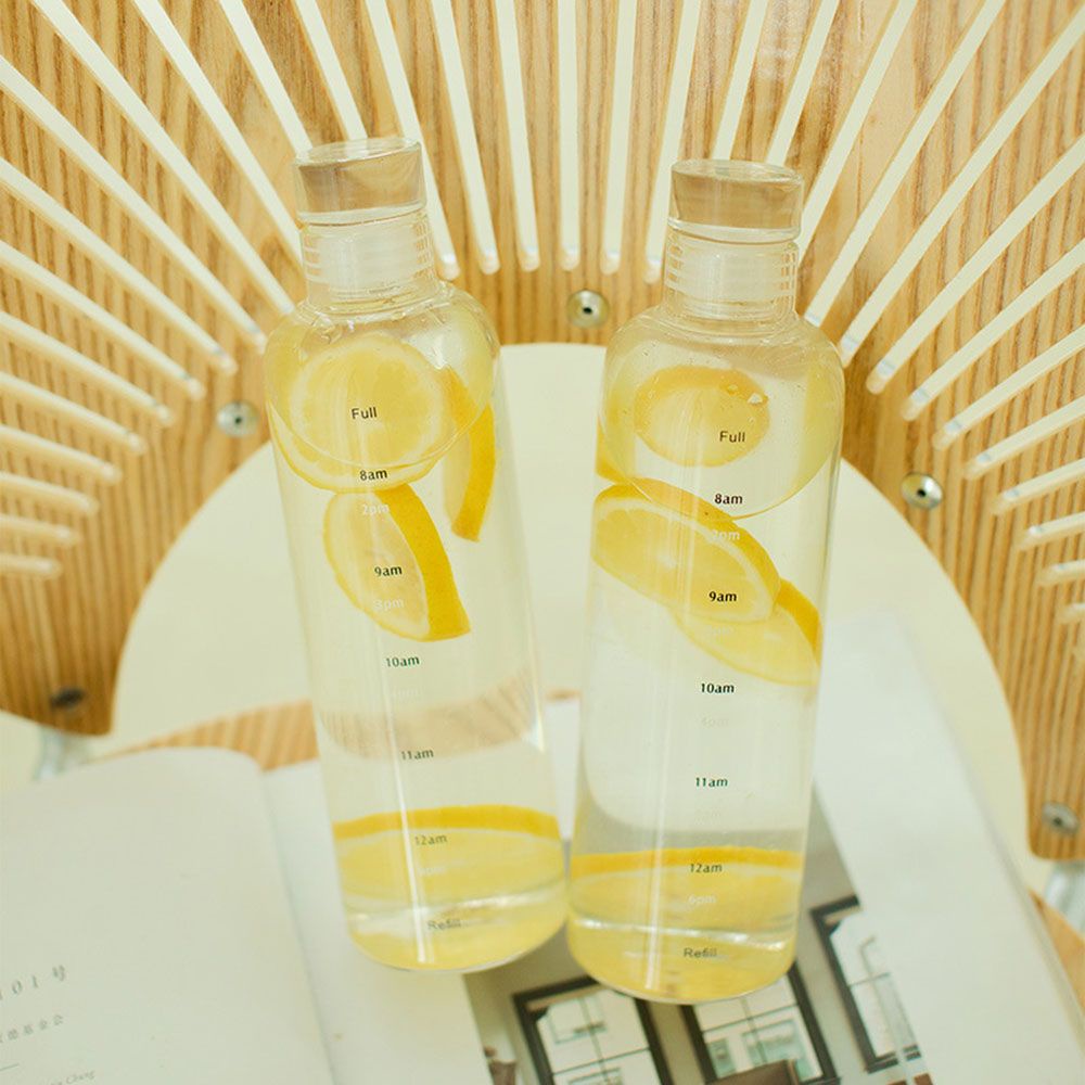 CONOPERY Bình nước thủy tinh trong suốt dung tích 500ml/750ml