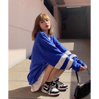 Áo sweater nỉ thu đông có túi trước form rộng tay bồng MIS02 áo nỉ sweater unisex nam nữ dài tay phong cách ulzzang *