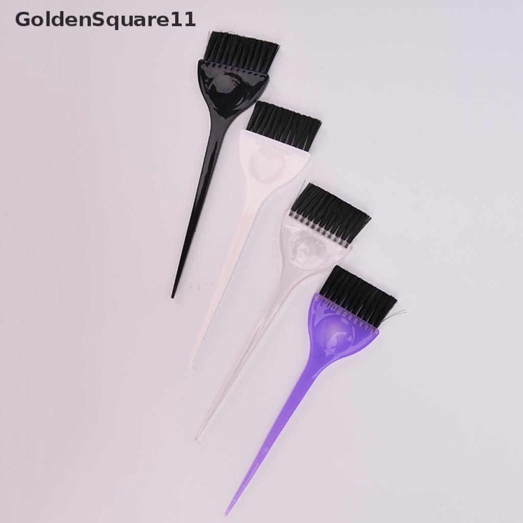 Set 11 Cọ Nhuộm Tóc Màu Vàng Đồng Chuyên Dụng Cho Salon