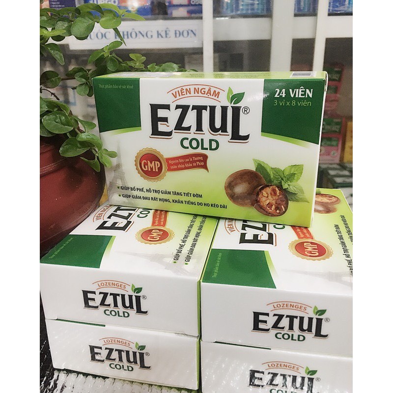 Kẹo ngậm viêm họng EZTUL