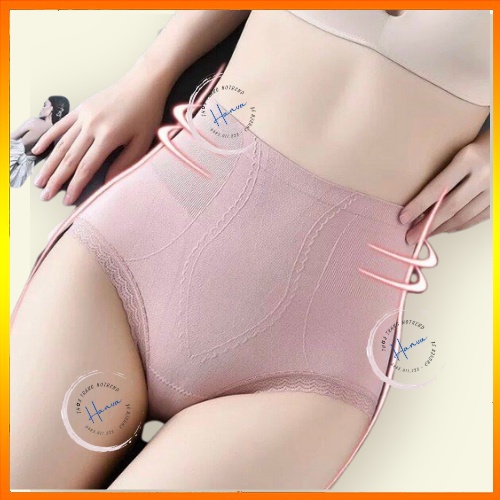 Quần Lót Nữ Gen Bụng Cạp Cao Nâng Mông Chất Cotton Co Dãn Thoải Mái Thoáng Mát Kháng Khuẩn Hanva