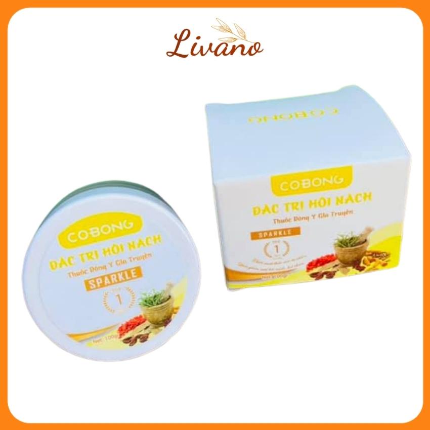 Hôi nách CÔ BÔNG, giảm mùi hôi nách hôi chân kháng khuẩn se khít chỗ chân lông làm sáng vùng nách LIVANO THN01