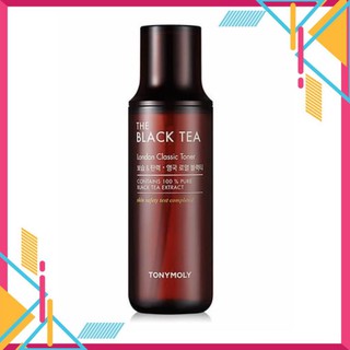 Nước hoa hồng dưỡng ẩm và chống lão hóa trà đen The Black Tea London Classic Toner 180ml