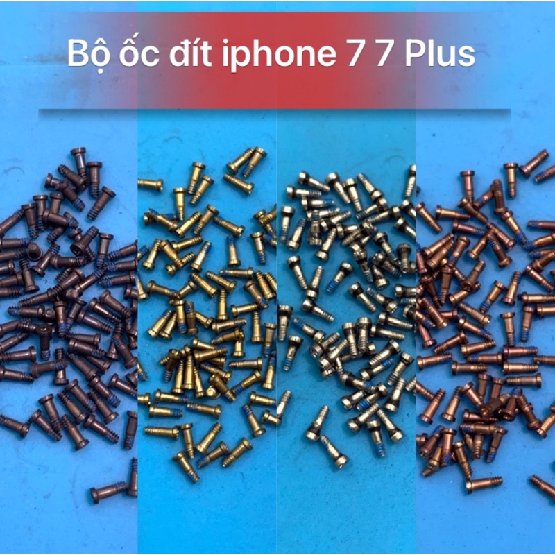 Combo 100 con ốc đít iphone 7 7 Plus đủ màu