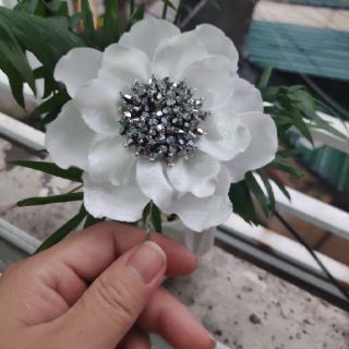 Hoa cài áo size lớn( có video)- 02