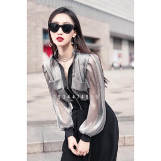 Áo khoác lửng kim tuyến