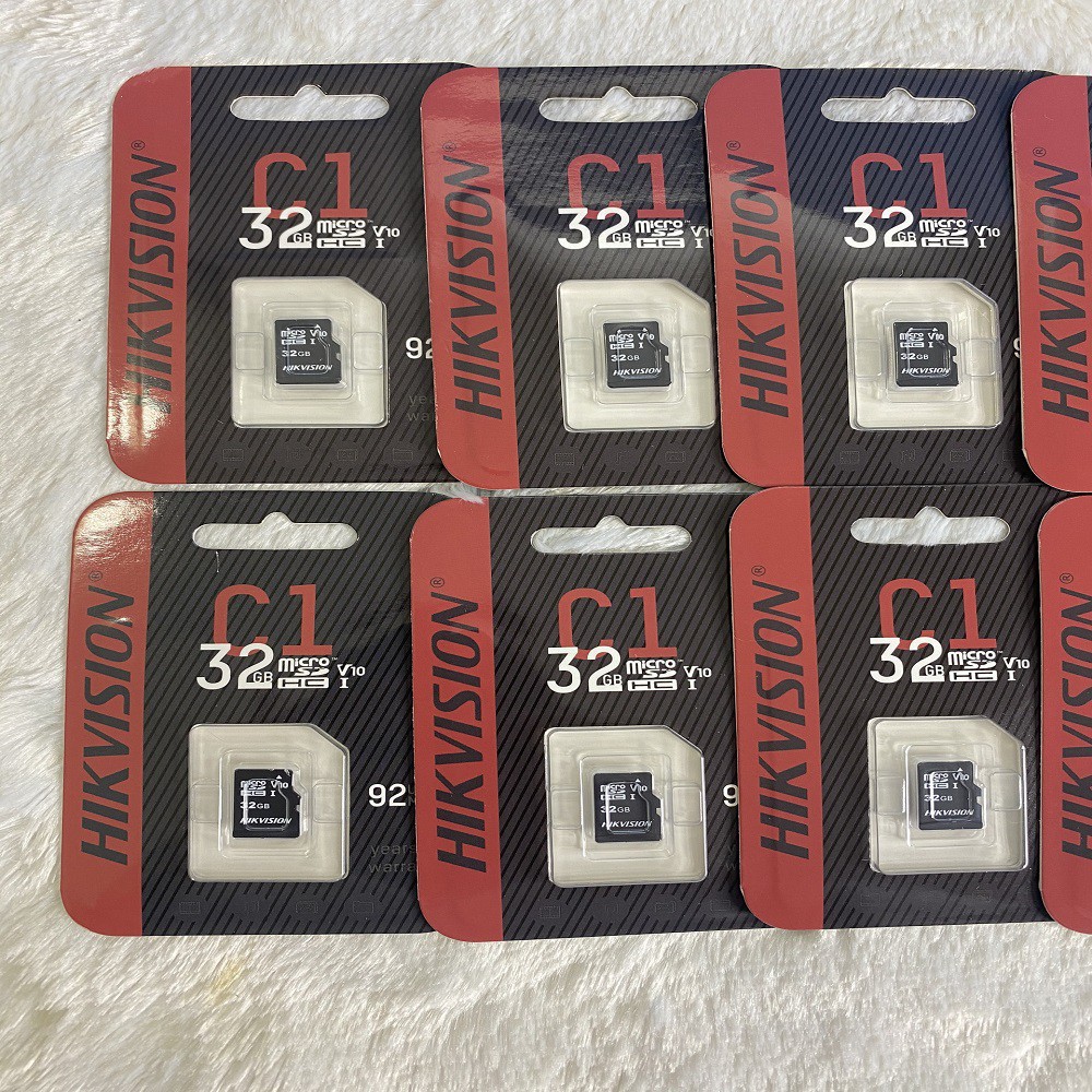 Thẻ Nhớ Micro SD Hikvision 32Gb , 64gb Class 10 , Tốc độ 92 Mb/s Hàng Chính hãng cho Camera - Bảo hành 24 tháng | BigBuy360 - bigbuy360.vn