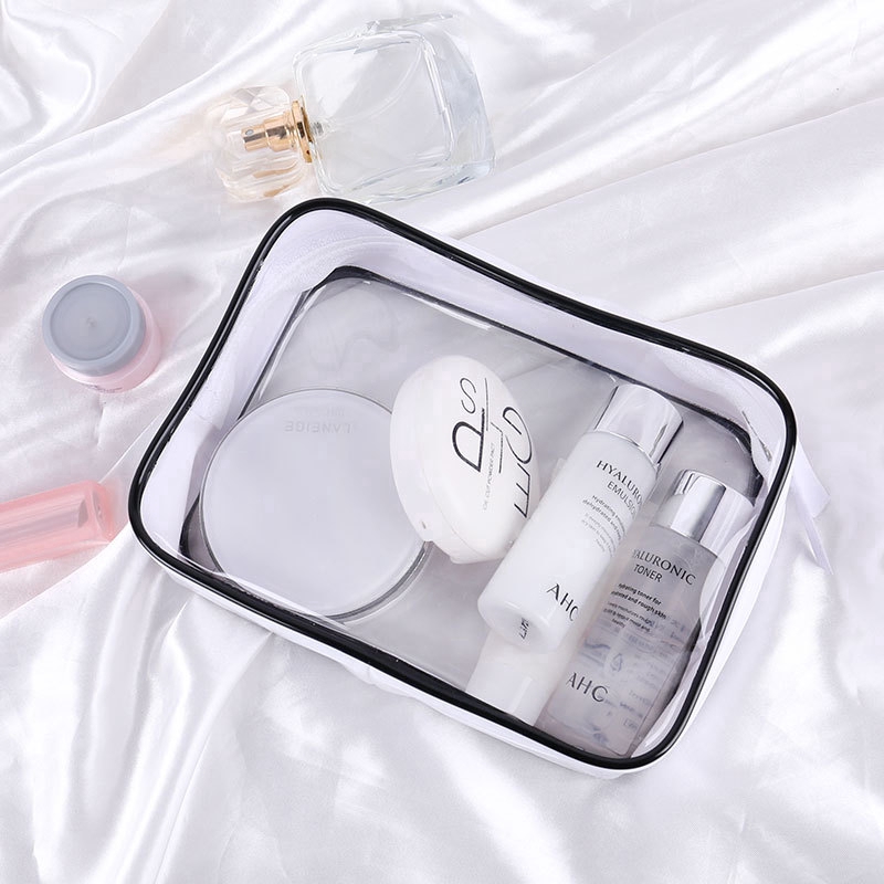 Three Dimensional Transparent Transparent Plastic Makeup Bags Cosmetics Gift Bags Travel Bags