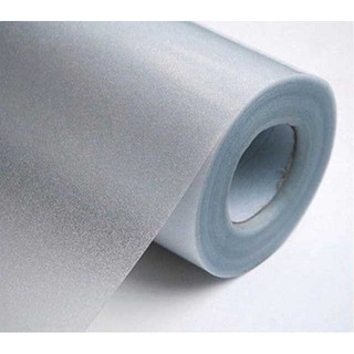 (120cm x 50cm) Giấy Decal dán kính trắng nhám không hoa văn làm mờ, chống nhìn xuyên qua, giảm bức xạ ánh nắng mặt trời