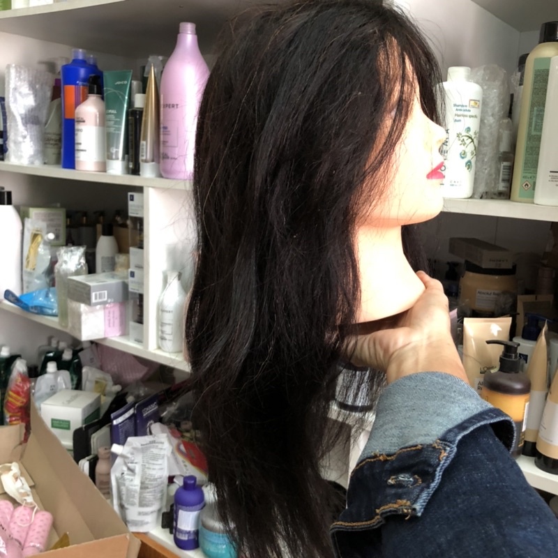 Đầu Manocanh tóc thật 100% chất lượng cao cho học viên thực hành