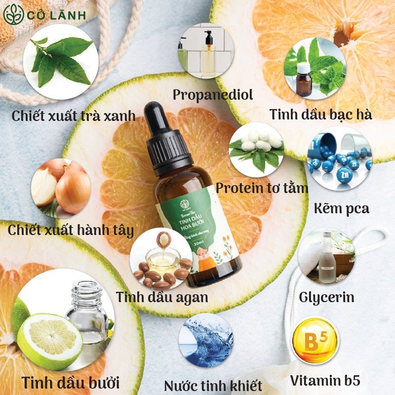 Serum tóc tinh dầu hoa bưởi