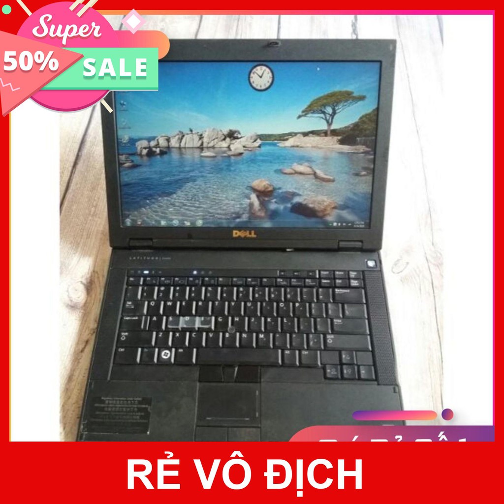 Laptop cũ Dell E5400, Core 2 ram 2g ổ 160g màn 14', giá rẻ