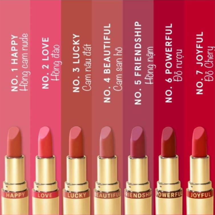 Son thỏi lì mini M.O.I Golden Gift Hồ Ngọc Hà