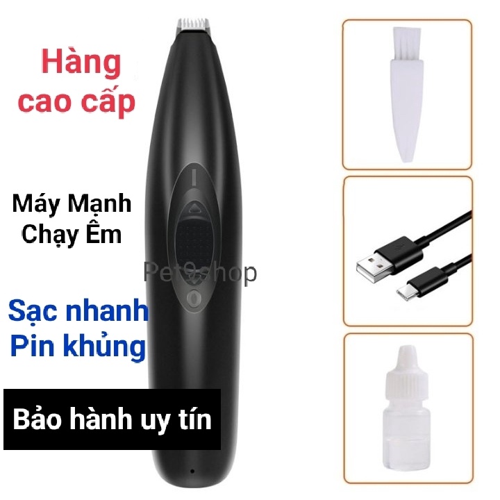 Tông Đơ Cắt Tỉa Lông Bàn Chân Cho Chó Mèo - Tông Đơ mini Tỉa Lông Tai, Lông Vùng Mắt cho Thú Cưng
