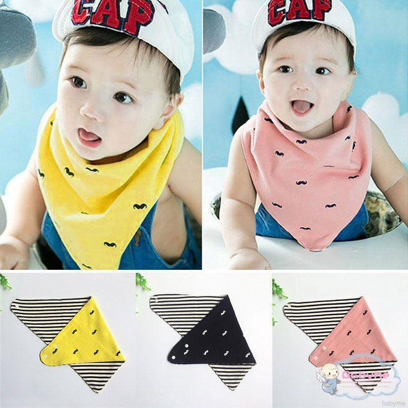 Yếm ăn cotton in họa tiết đáng yêu dành cho các bé
