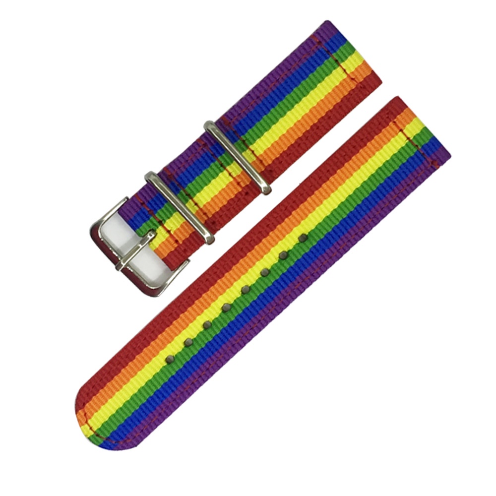 Dây Đeo Vải Canvas 18mm 20mm 22mm 24mm Chuyên Dụng Cho Đồng Hồ Đeo Tay