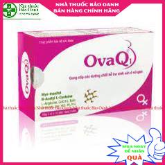 OvaQ1 - giải pháp giảm vô sinh ở nữ giới - Phân phối chính hãng Hộp 30 viên